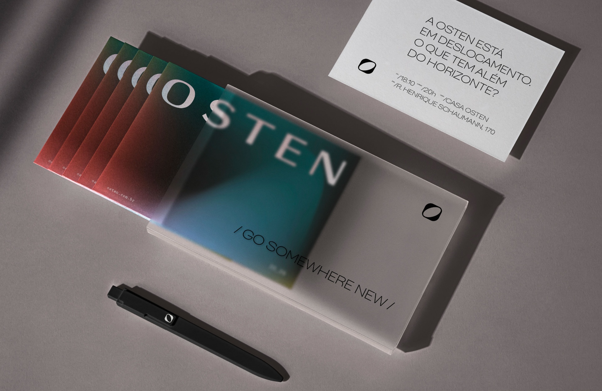 Plataforma de marca Osten por Floema, 2025